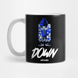 Down With Banks Cryptocurrency Halloween Mug